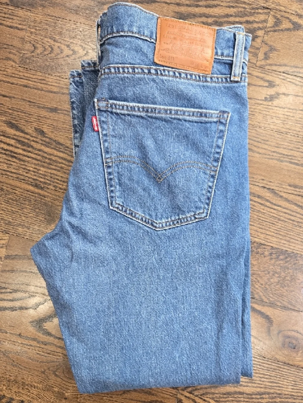 Levi's Light Blue Straight-Leg Jeans